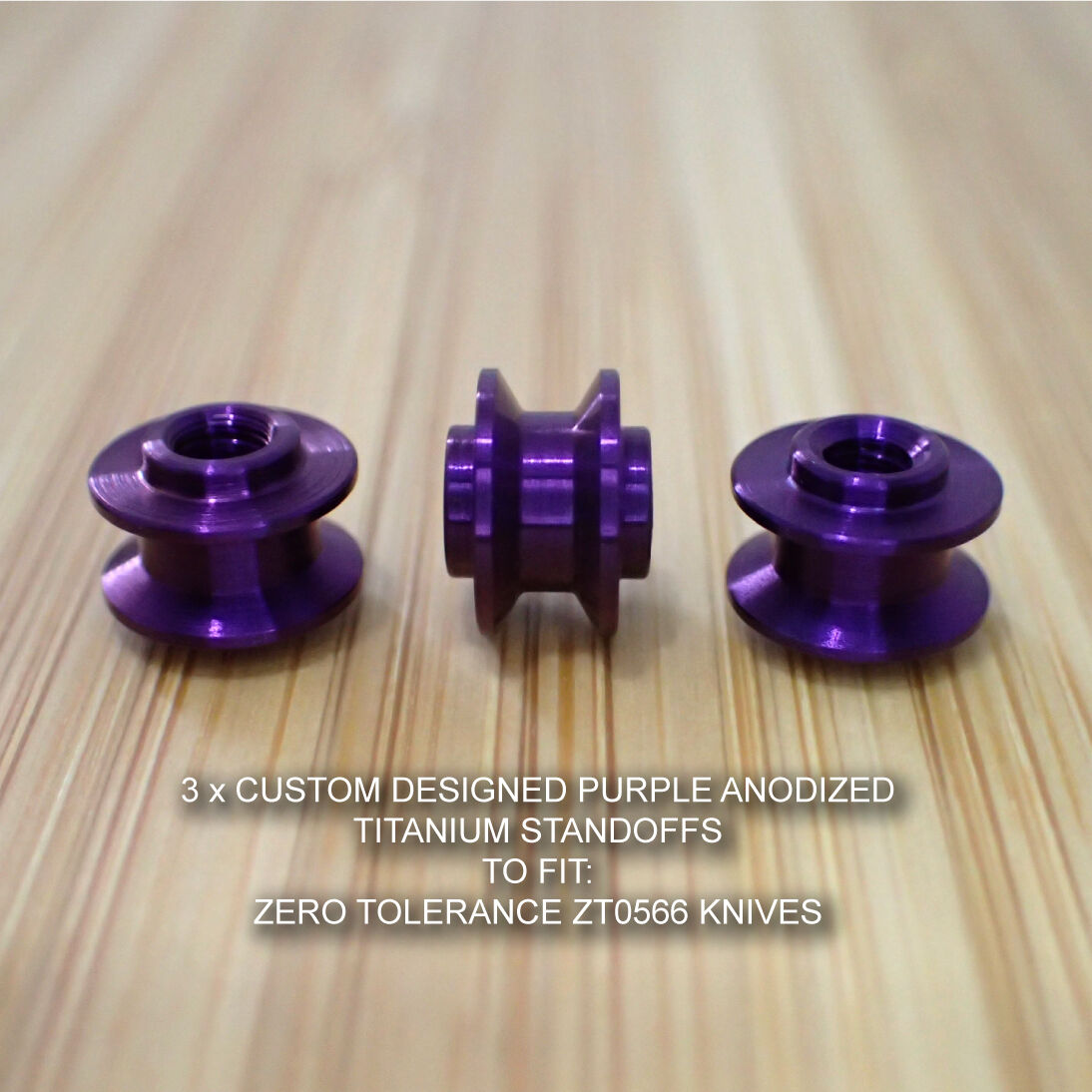 TK Zero Tolerance ZT0566 ZT 566 0566 Knife PURPLE Anodized Titanium