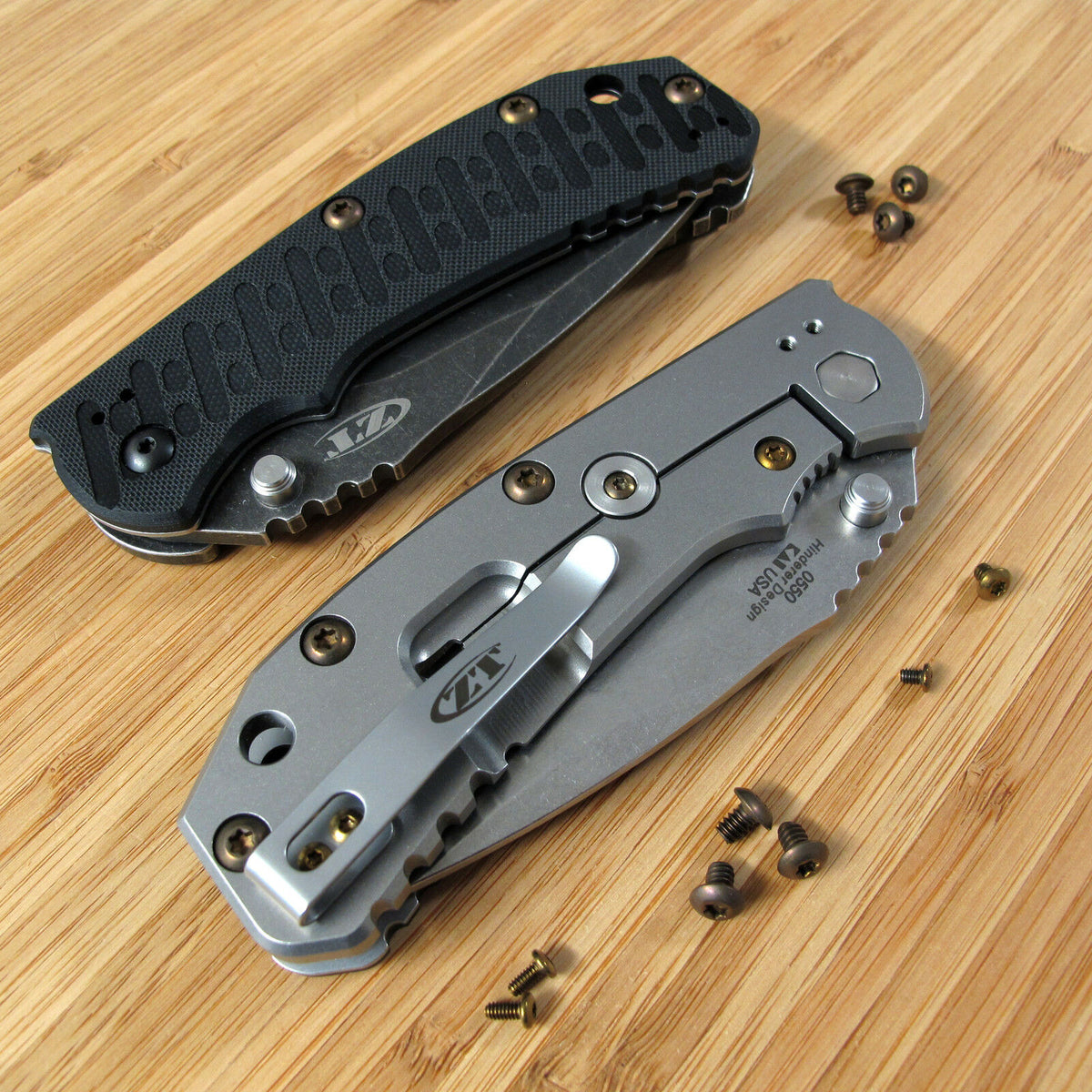 Zero Tolerance ZT0550 550 0550 ZT Knife 10PC Titanium Torx Screws