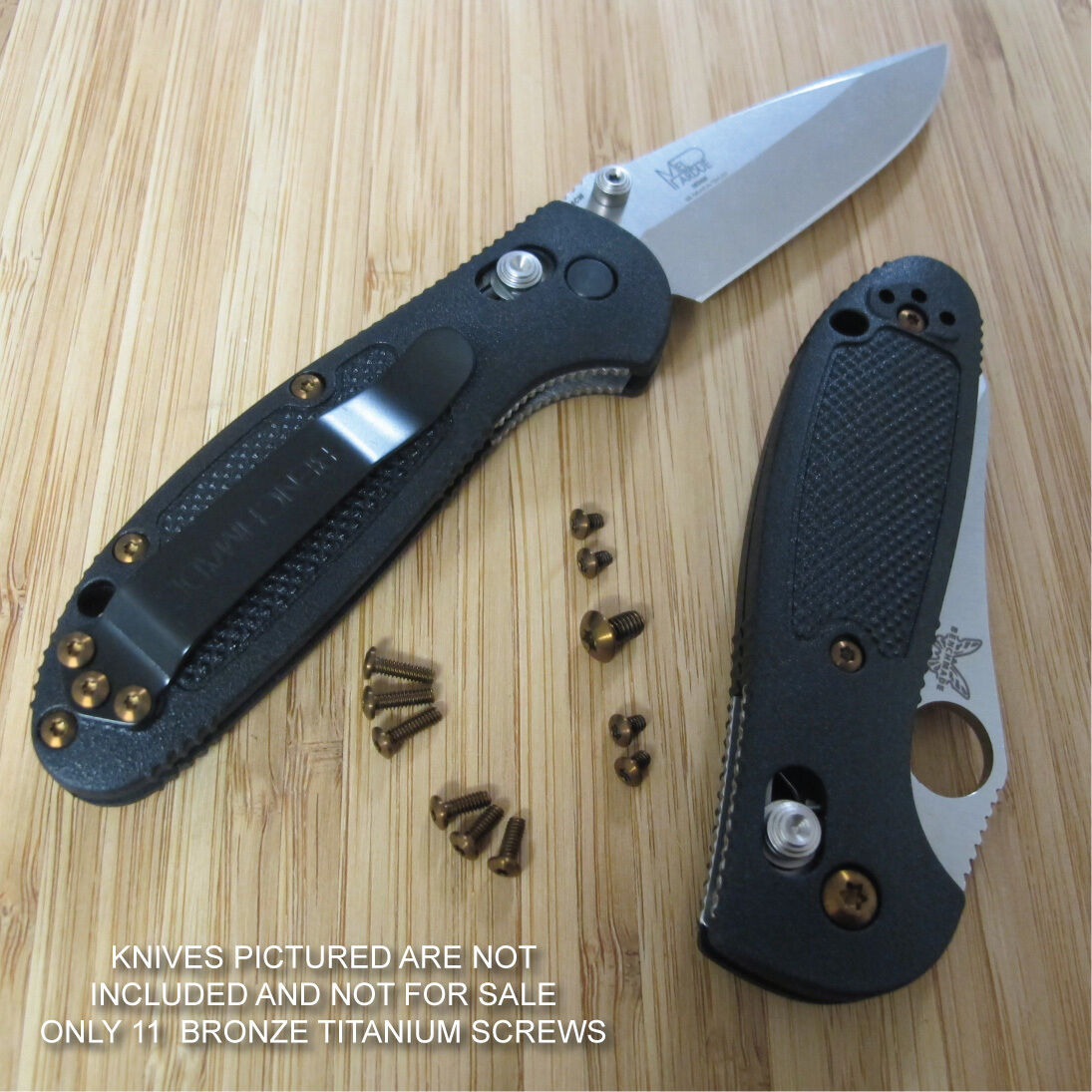 Benchmade 555 556 557 558 Mini Grip 11PC Replacement BRONZE