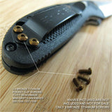 Benchmade 555 557 558 Mini Grip Replacement BRONZE Titanium Pocket Clip Screws