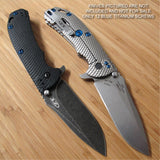 Zero Tolerance ZT0561 560 ZT Knife 12PC Titanium Screw Set inc LBS Washer BLUE