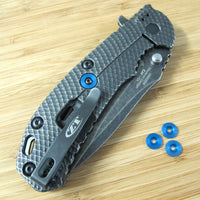 Zero Tolerance ZT0392 566 560 ZT Knife Titanium Lock Bar Stabilizer Washer BLUE