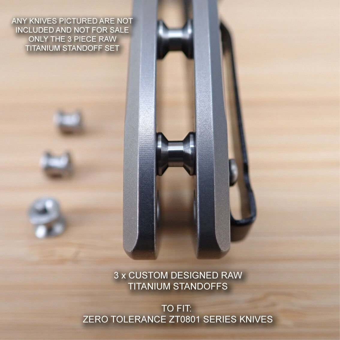 Zero Tolerance ZT0801 Titanium Parts – xxxadrenalinxxx