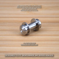 Benchmade 940-1 940 & 940-2 Osborne Custom RAW Titanium Axis Lock Bar - No Knife