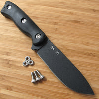 KA-BAR Becker BK2 + BK17 Survival Knife Upgrade Mod - Stainless Steel Screw Sets