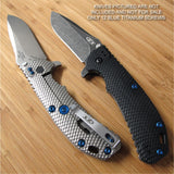 Zero Tolerance ZT0560 561 ZT Knife 13PC Titanium Screw Set inc LBS Washer BLUE