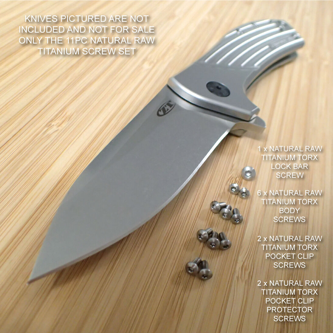 Zero Tolerance ZT0801 Titanium Parts – xxxadrenalinxxx