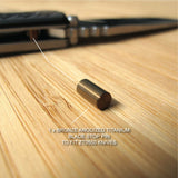 Zero Tolerance ZT0550 550 ZT Knife Anodized Titanium Blade Stop Pin - BRONZE
