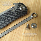 Zero Tolerance ZT0620 ZT 620 630  ZT0620CF Knife Custom Titanium Pivot Set RAW