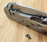 Zero Tolerance ZT0550 566 561 ZT Knives Pocket Clip Titanium Screws Set - BRASS